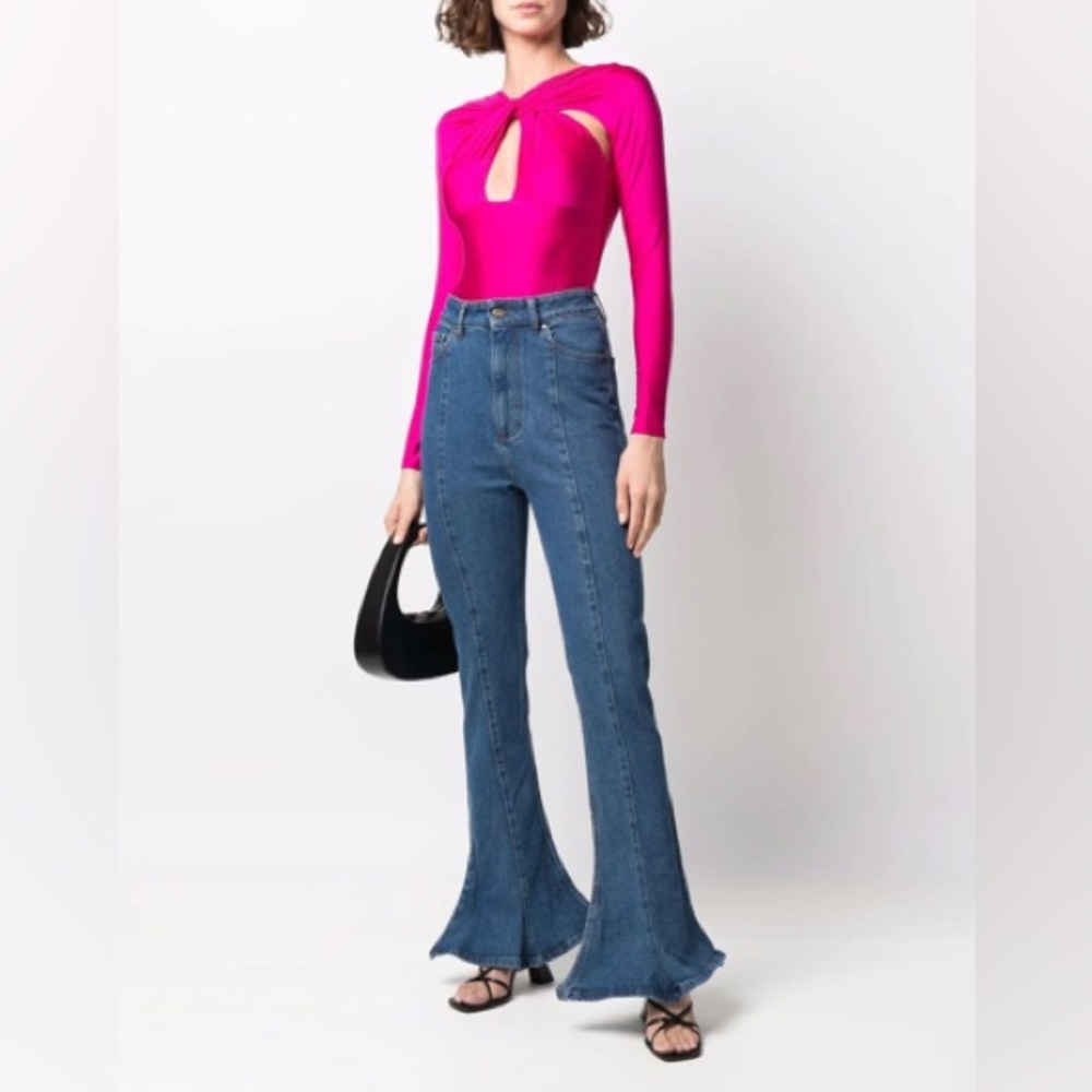 COPERNI Twisted Cut Out Jersey Bodysuit